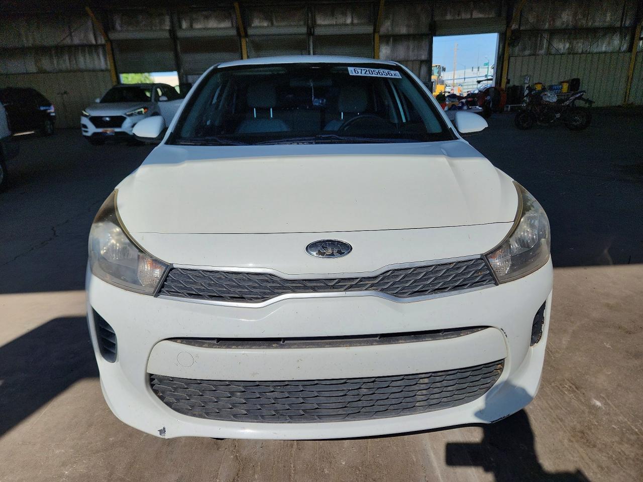 2018 Kia Rio 5-door S White vin: 3KPA25AB9JE094352