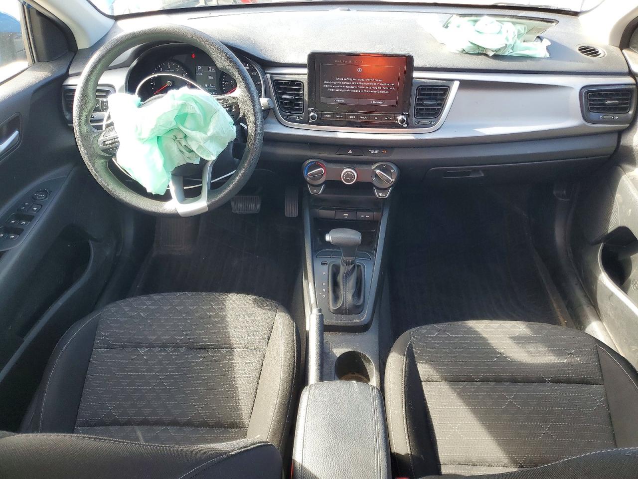 2022 Kia Rio 5-door S Blue vin: 3KPA25AD1NE441650