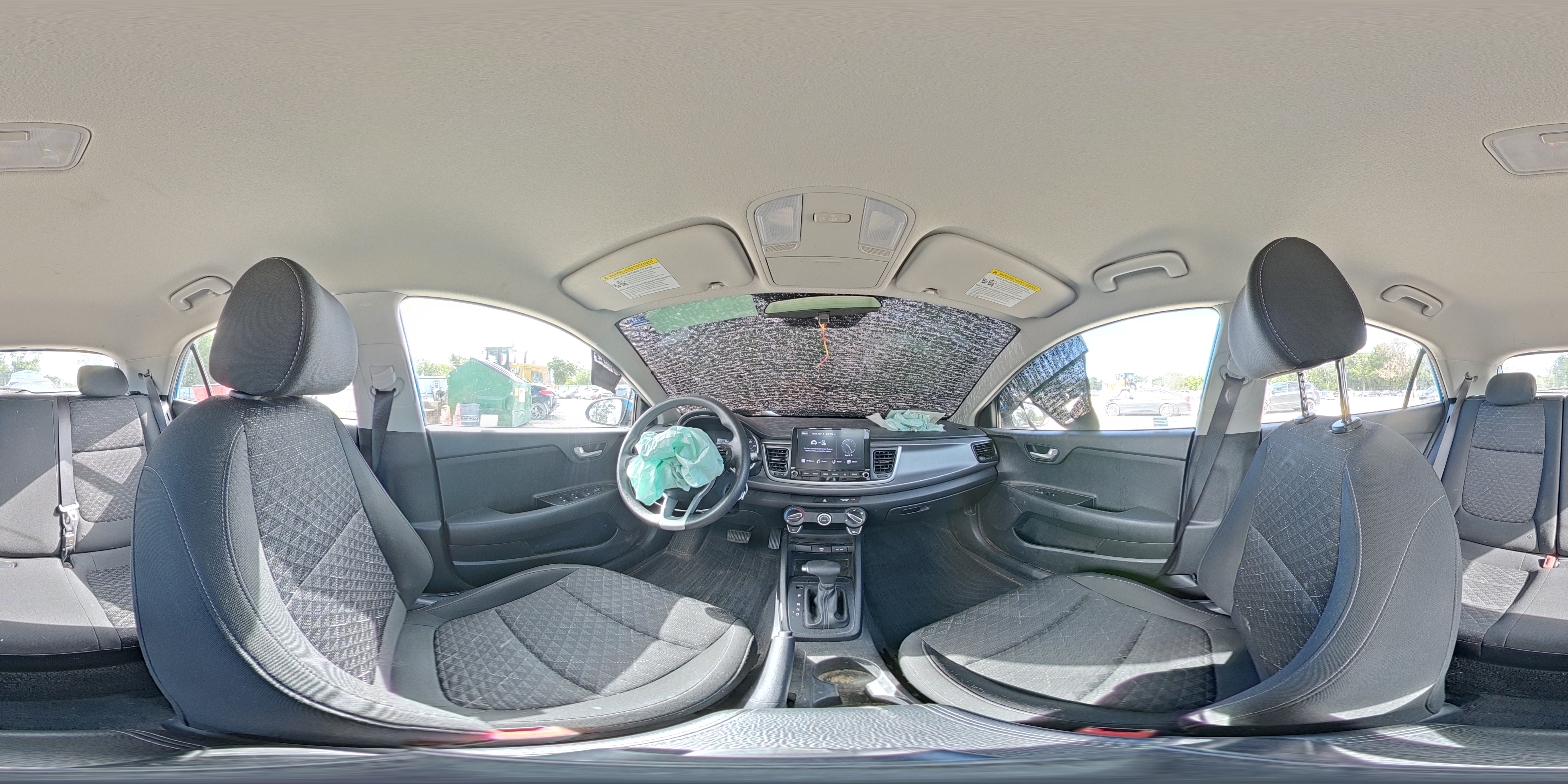 2022 Kia Rio 5-door S Blue vin: 3KPA25AD1NE441650