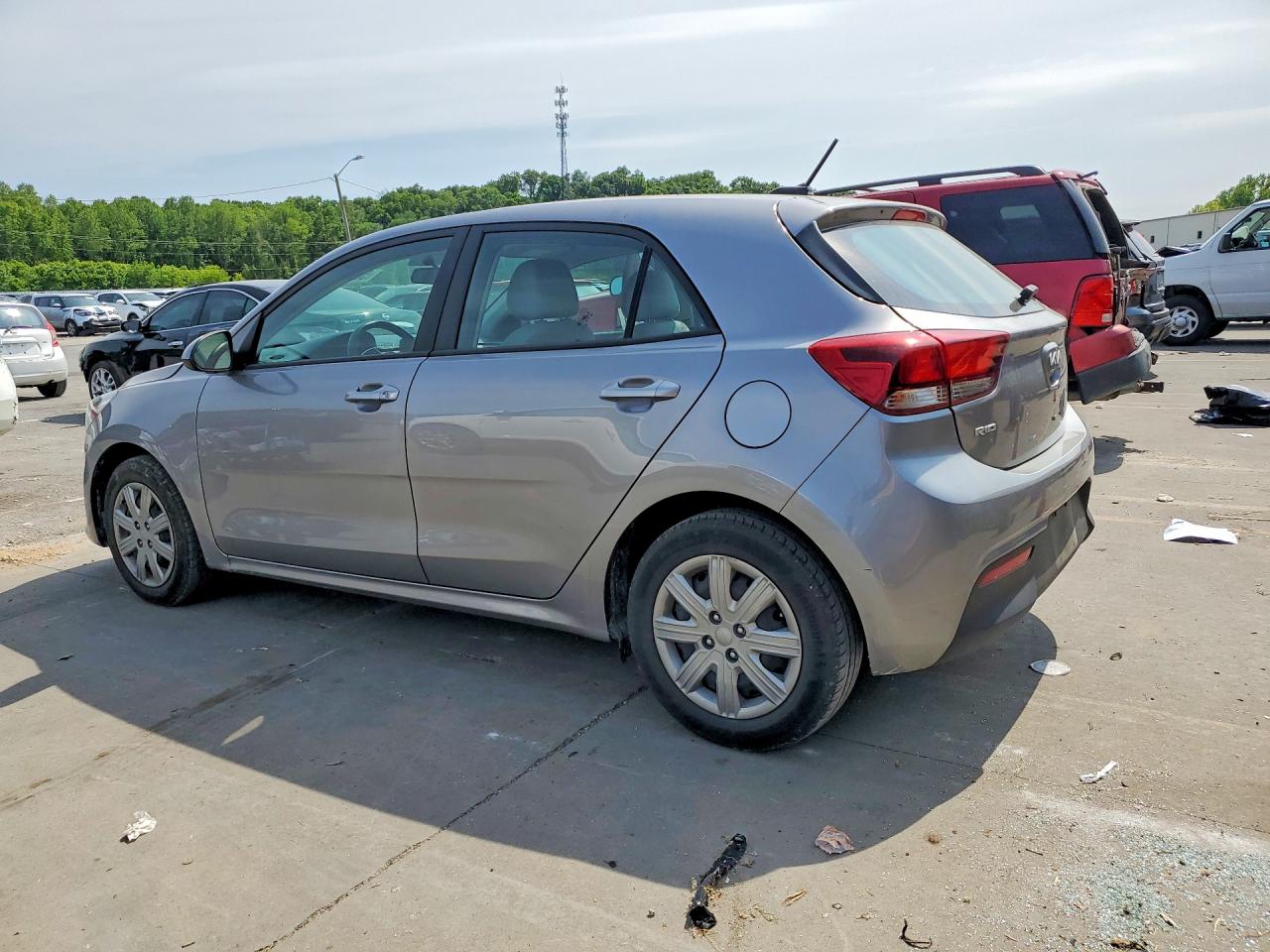 2023 Kia Rio S Gray vin: 3KPA25AD1PE511408