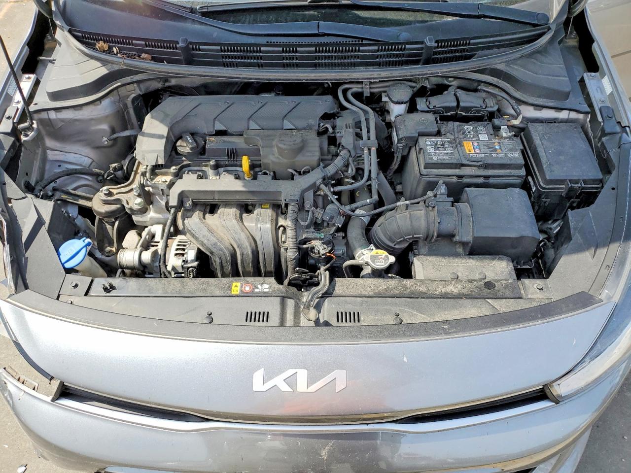 2023 Kia Rio S Gray vin: 3KPA25AD1PE511408