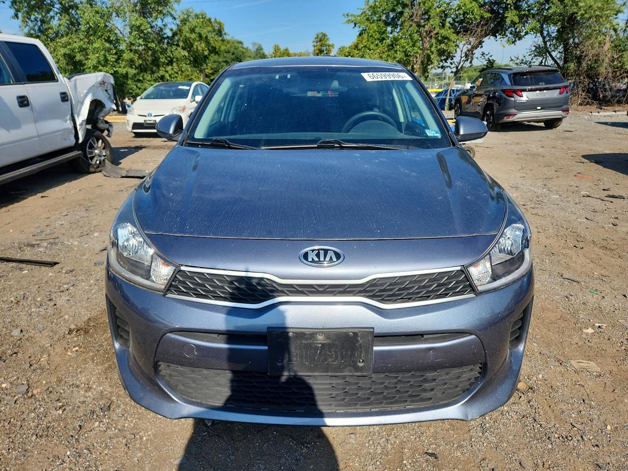 2020 Kia Rio 5-door S Gray vin: 3KPA25AD3LE274351
