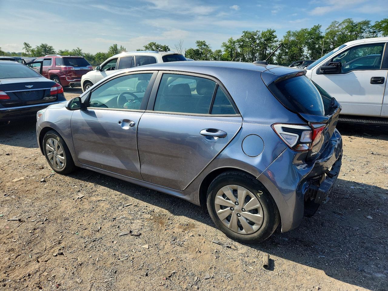 2020 Kia Rio 5-door S Gray vin: 3KPA25AD3LE274351