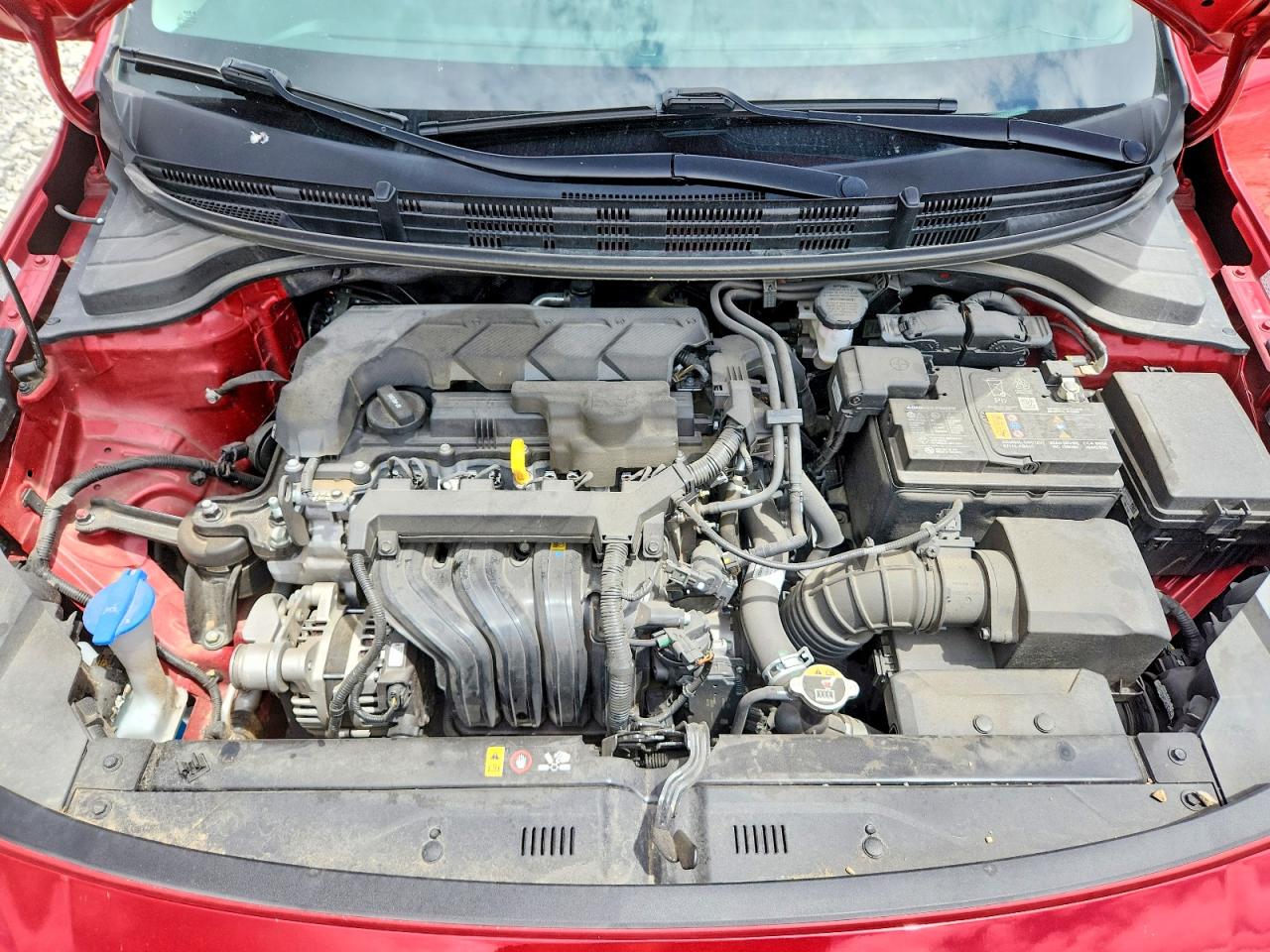 2022 Kia Rio S Красный vin: 3KPA25AD6NE468312