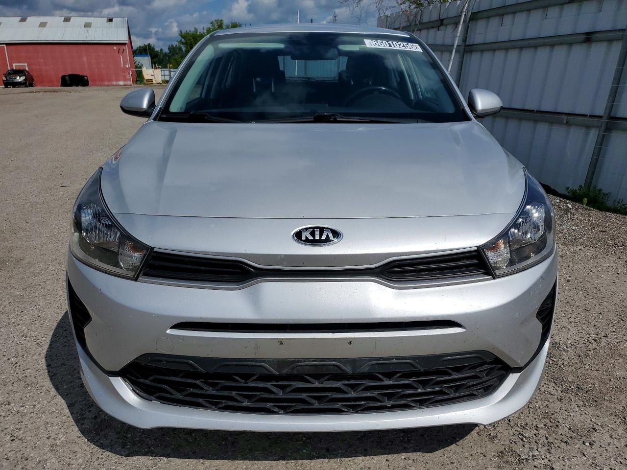 2021 Kia Rio S Silver vin: 3KPA25AD9ME397072