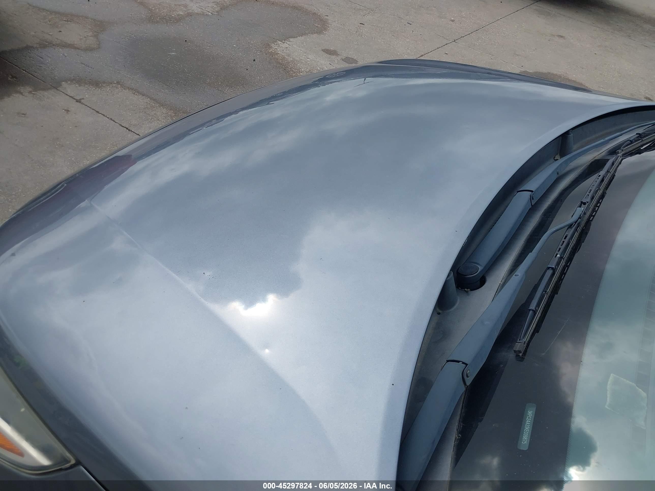 2019 Hyundai Accent Se Серый vin: 3KPC24A31KE039875
