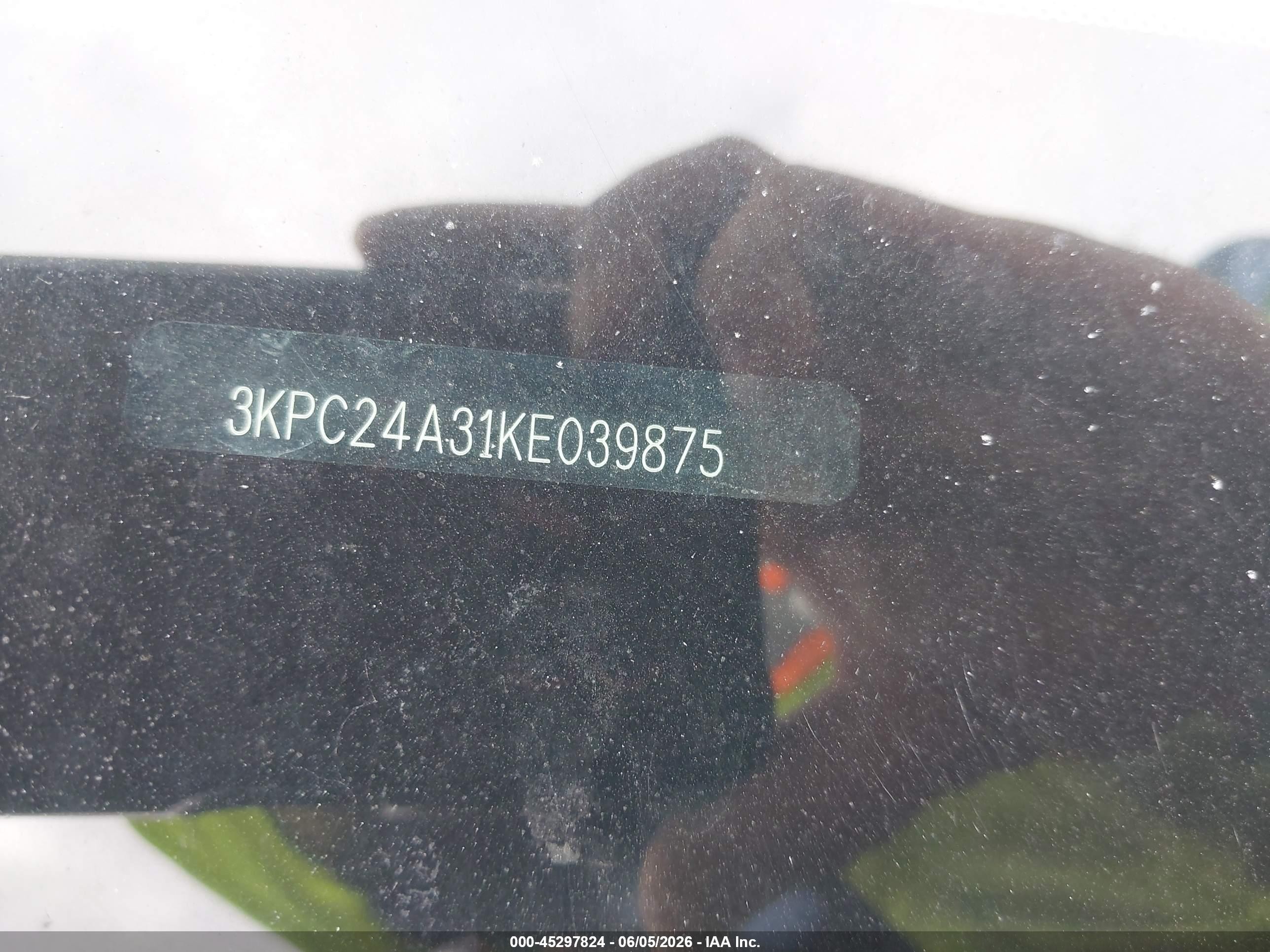 2019 Hyundai Accent Se Серый vin: 3KPC24A31KE039875