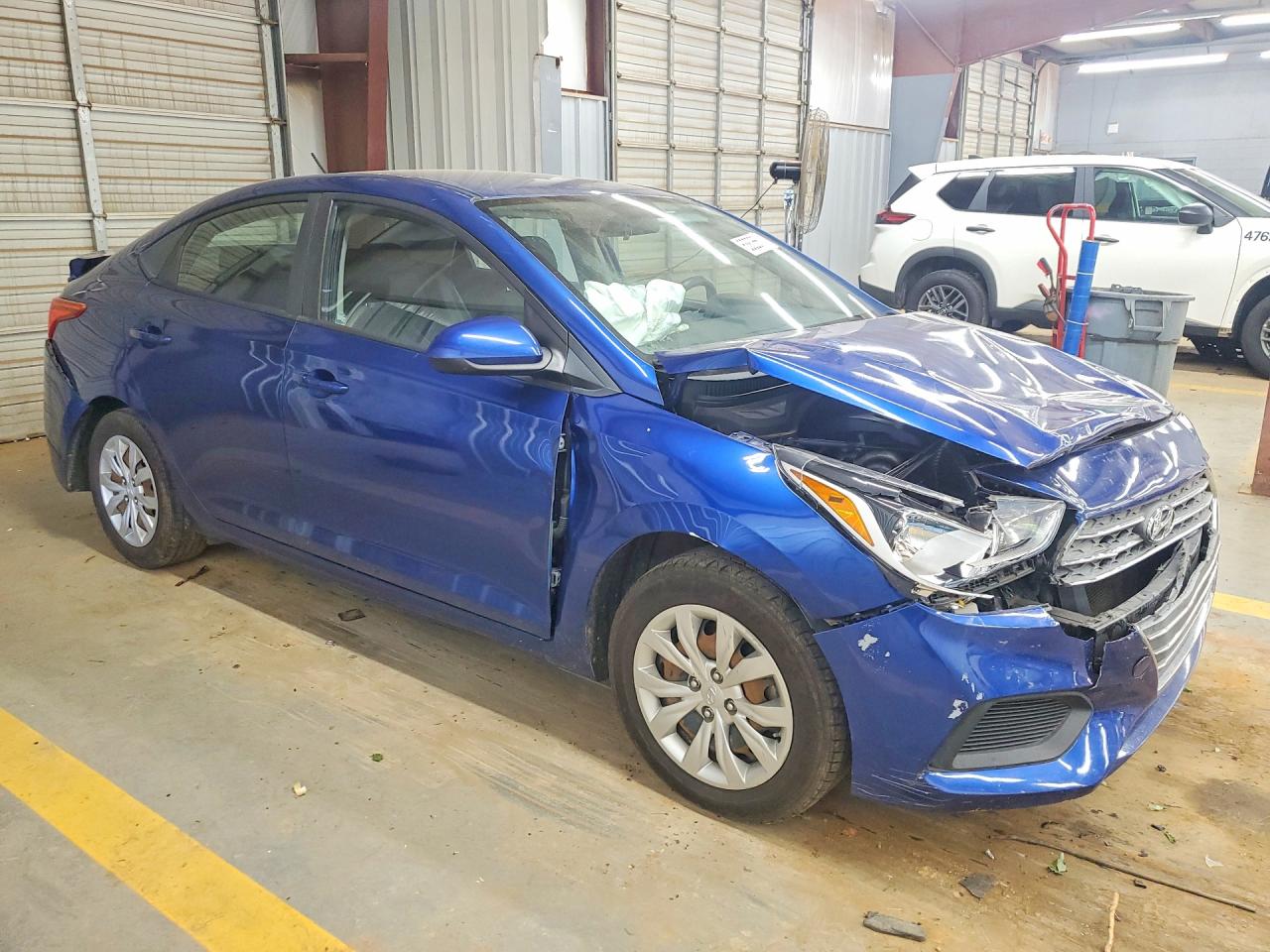 2019 Hyundai Accent Se Blue vin: 3KPC24A31KE043098