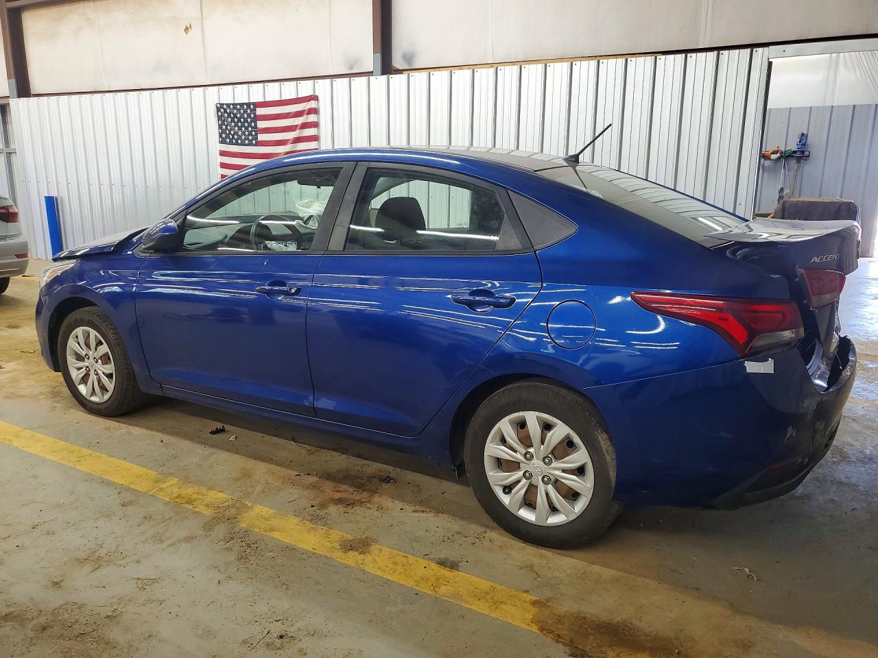 2019 Hyundai Accent Se Blue vin: 3KPC24A31KE043098