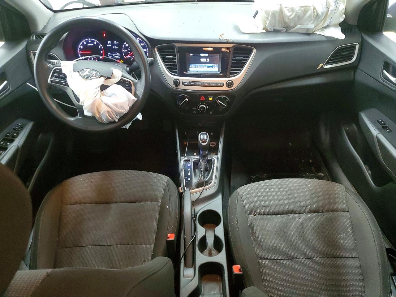 2019 Hyundai Accent Se Blue vin: 3KPC24A31KE043098