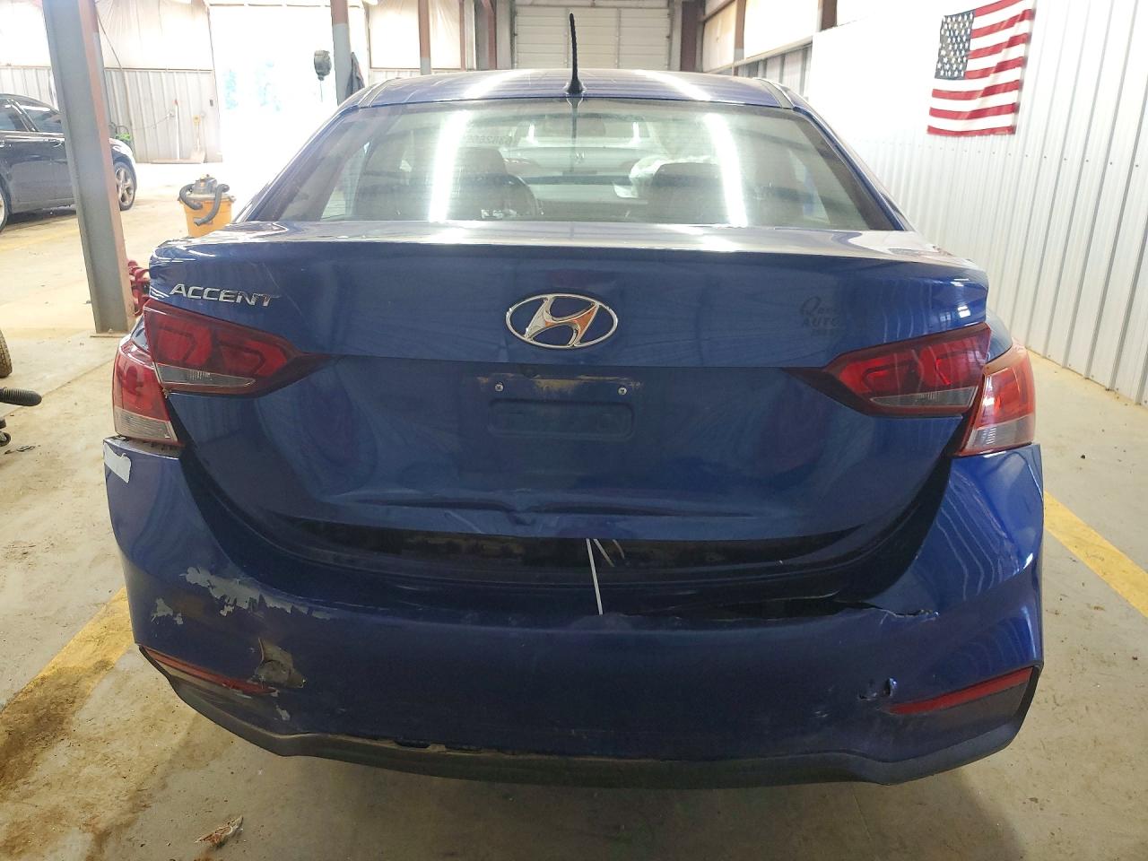 2019 Hyundai Accent Se Blue vin: 3KPC24A31KE043098