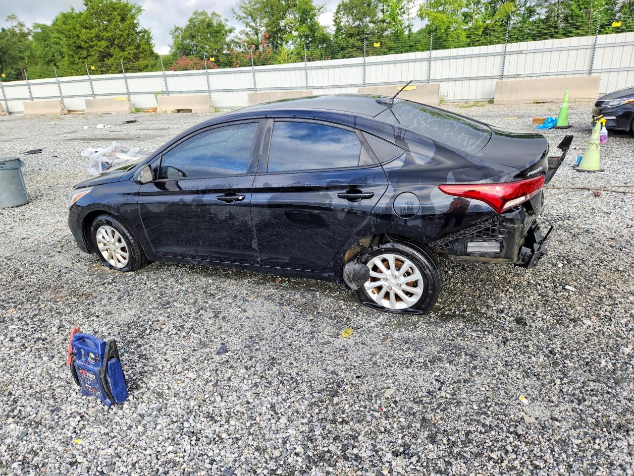 2018 Hyundai Accent Sel Black vin: 3KPC24A32JE026826