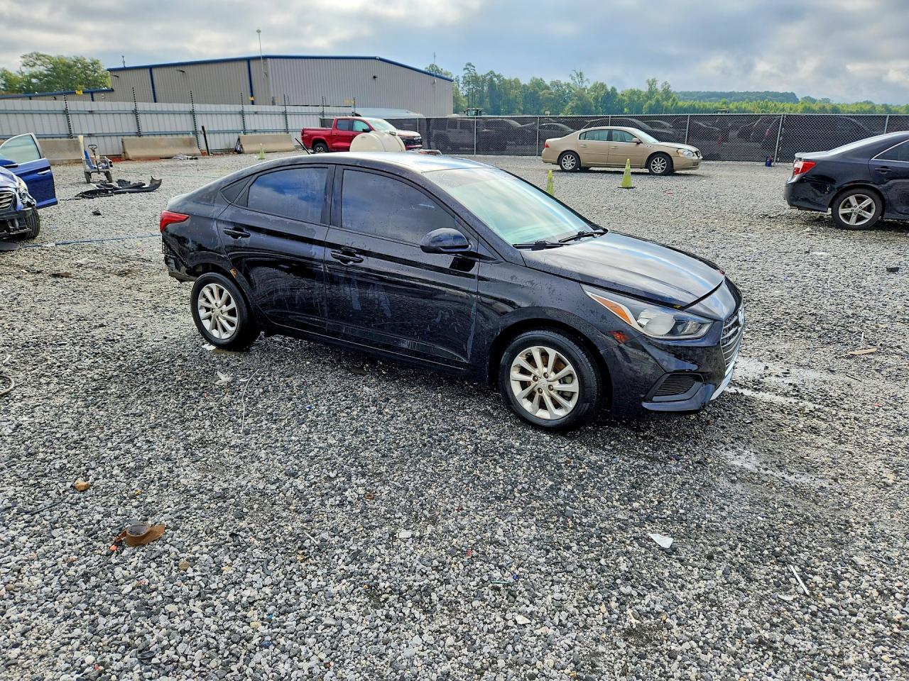 2018 Hyundai Accent Sel Black vin: 3KPC24A32JE026826