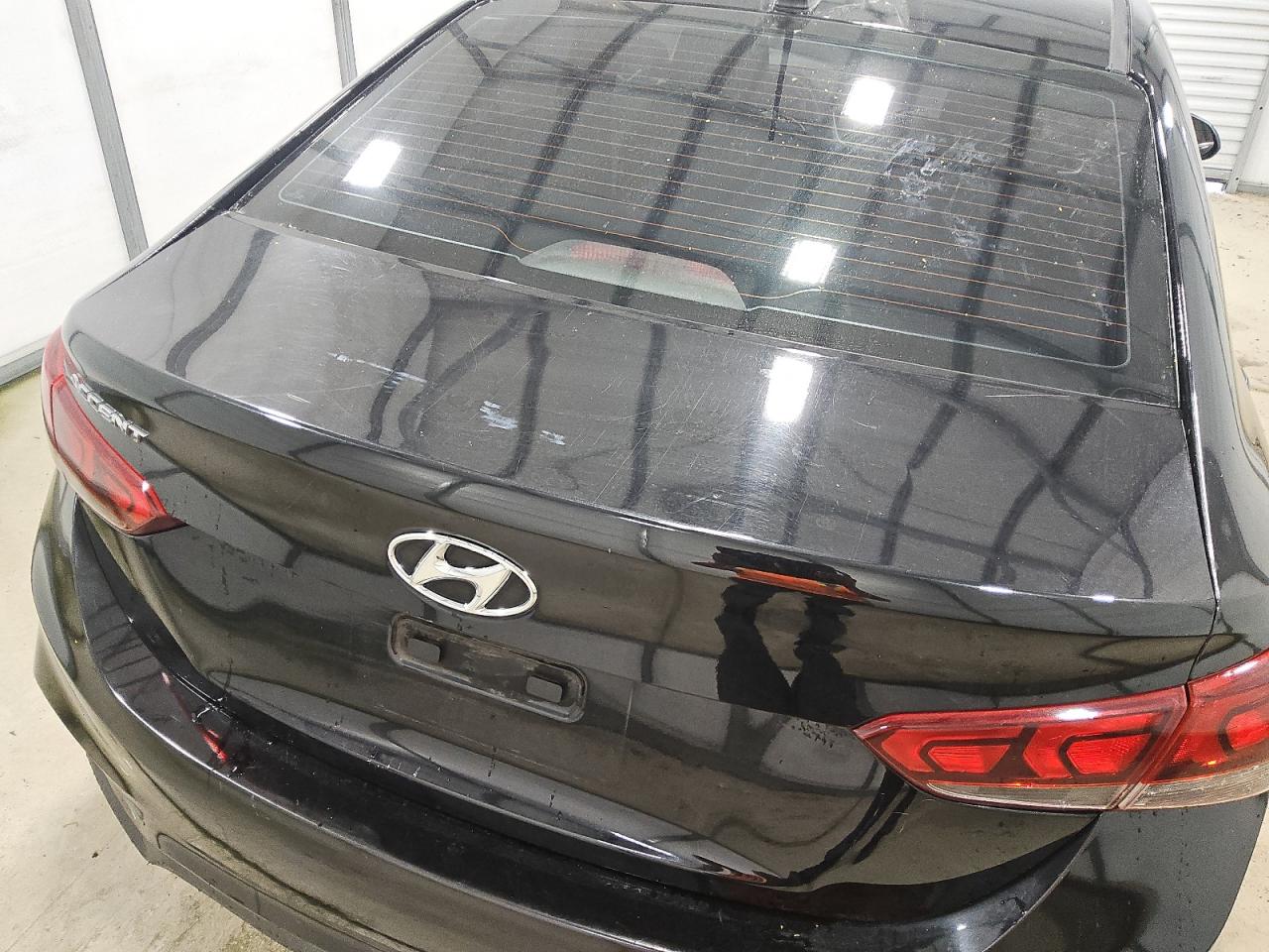 2019 Hyundai Accent Sel Black vin: 3KPC24A32KE051033 Damage: Deck Lid, Multiple Scratches Heavy, 4