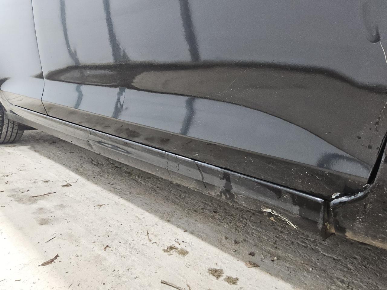 2019 Hyundai Accent Sel Black vin: 3KPC24A32KE051033 Damage: Right Rocker Panel, Dent(S) W/ Paint Dmg, 2 To 3 Inches