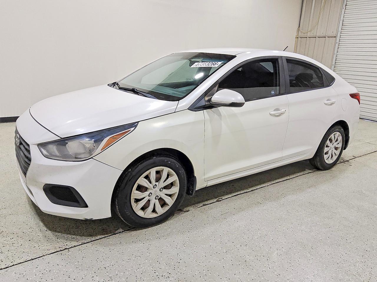 2019 Hyundai Accent Se White vin: 3KPC24A32KE062548
