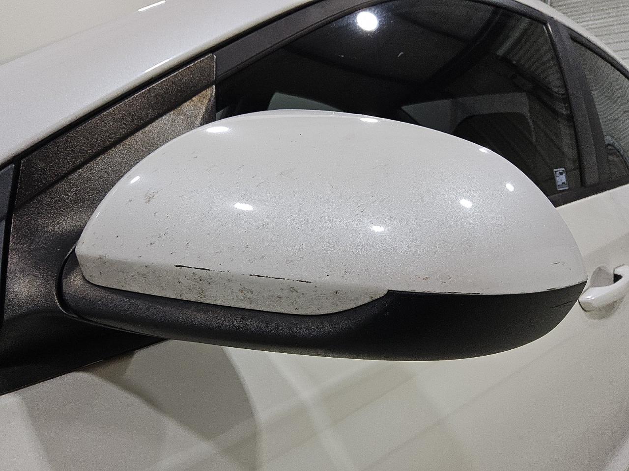 2019 Hyundai Accent Se White vin: 3KPC24A32KE062548 Damage: Left Mirror, Chipped, 4