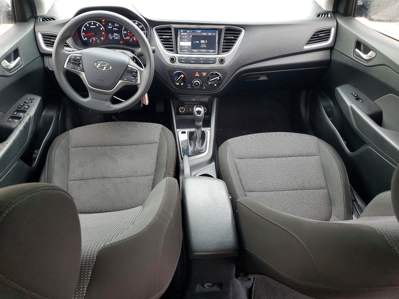2018 Hyundai Accent Sel Серый vin: 3KPC24A33JE026396