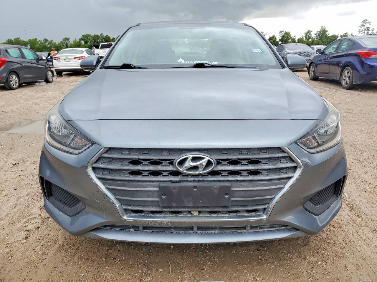 2018 Hyundai Accent Sel Серый vin: 3KPC24A33JE026396