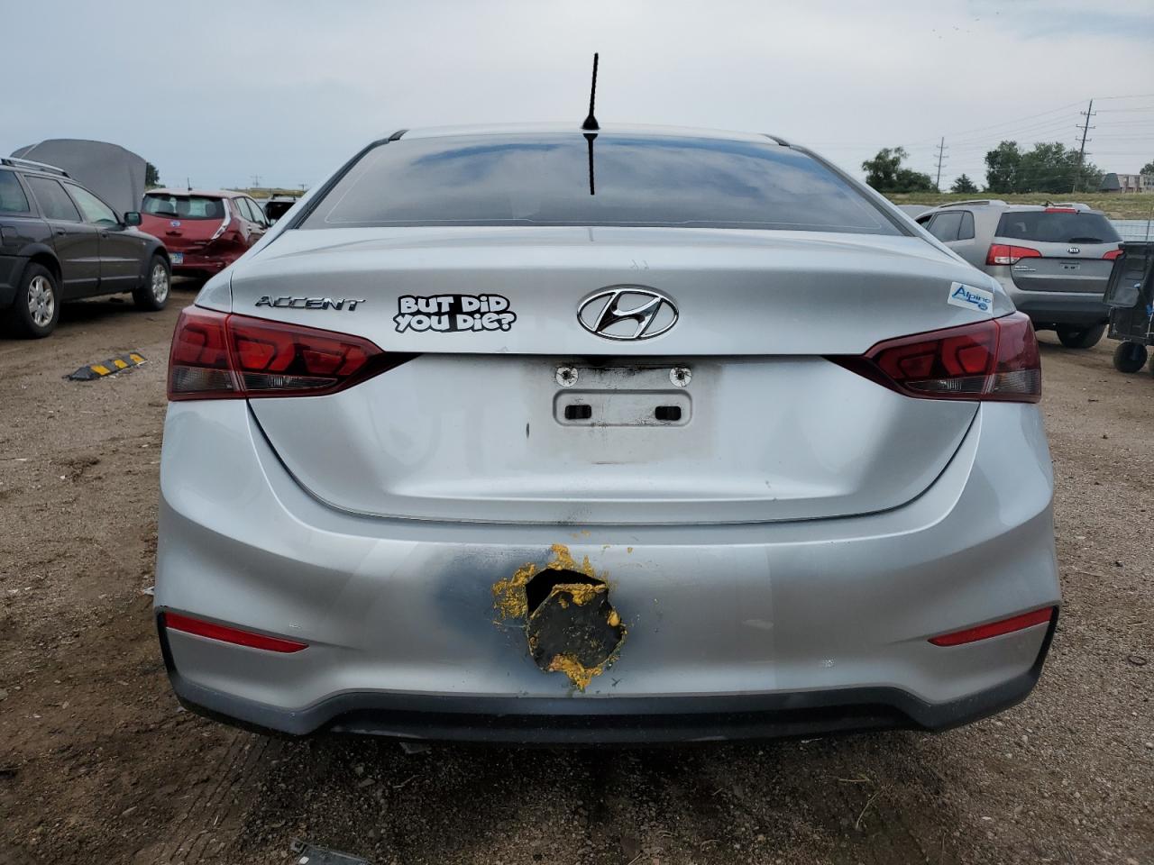 2018 Hyundai Accent Se Серебряный vin: 3KPC24A33JE036930