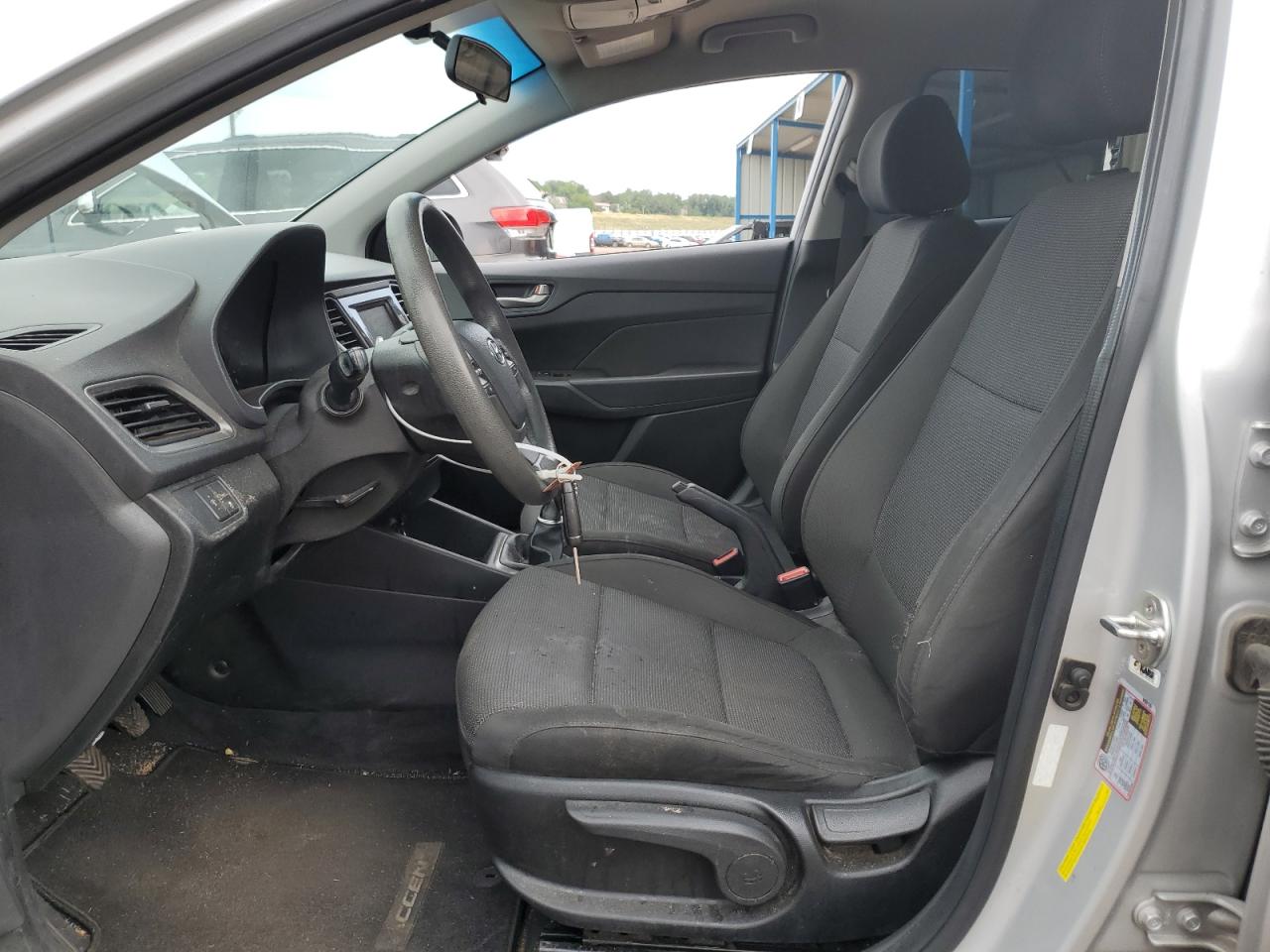 2018 Hyundai Accent Se Серебряный vin: 3KPC24A33JE036930