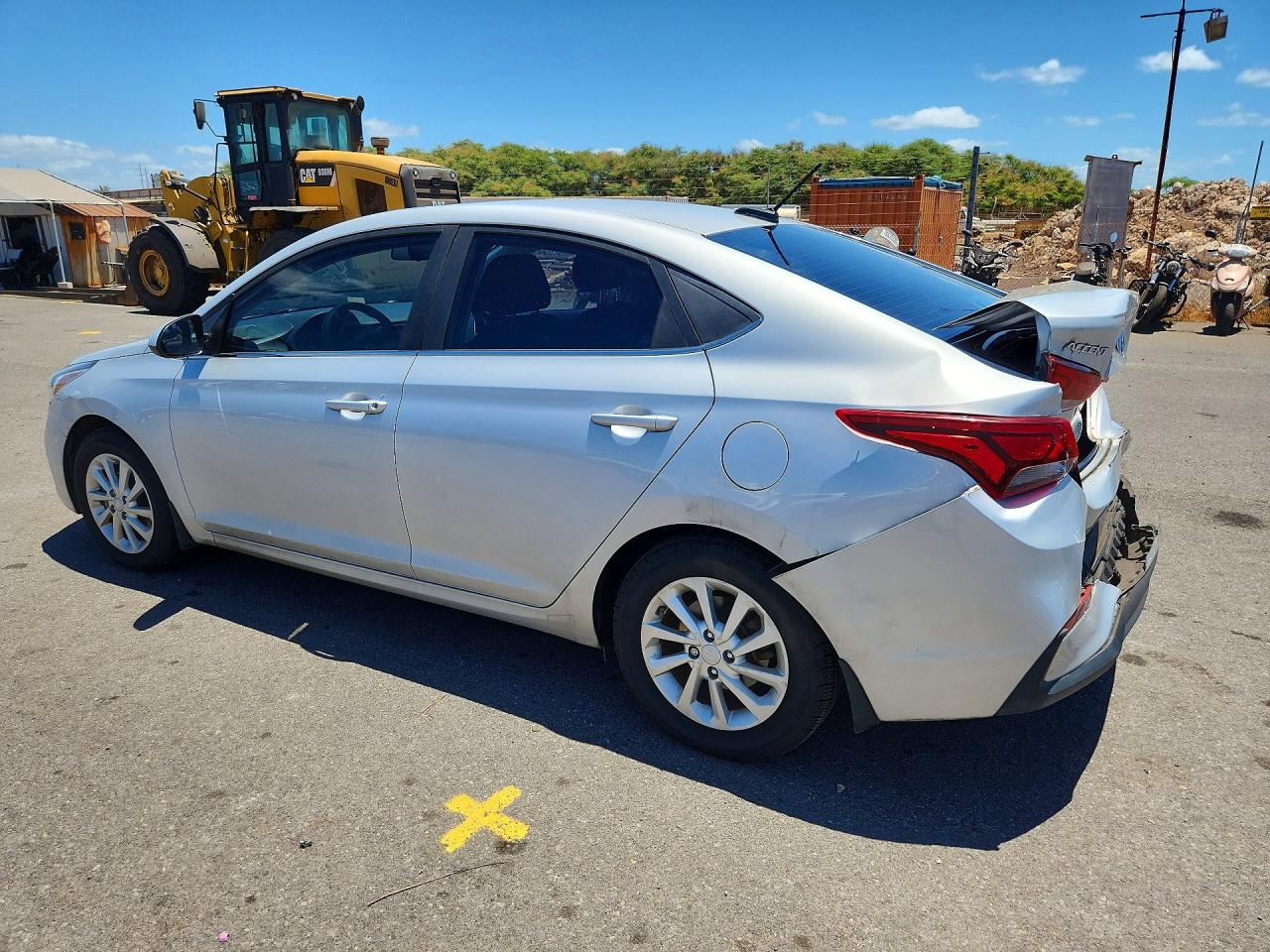 2019 Hyundai Accent Sel Серый vin: 3KPC24A34KE041751