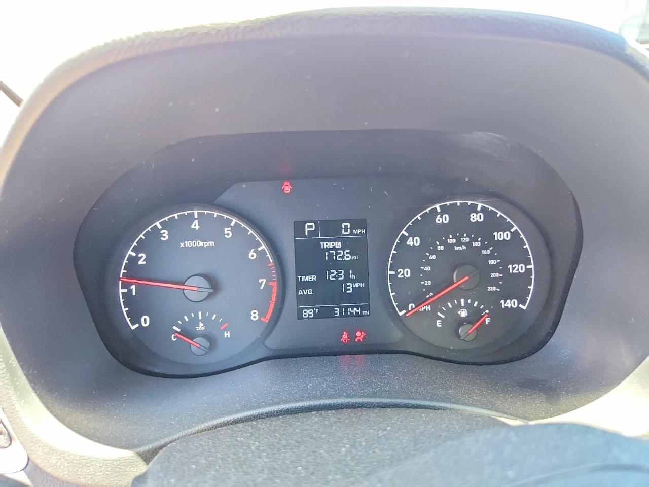 2019 Hyundai Accent Sel Серый vin: 3KPC24A34KE041751