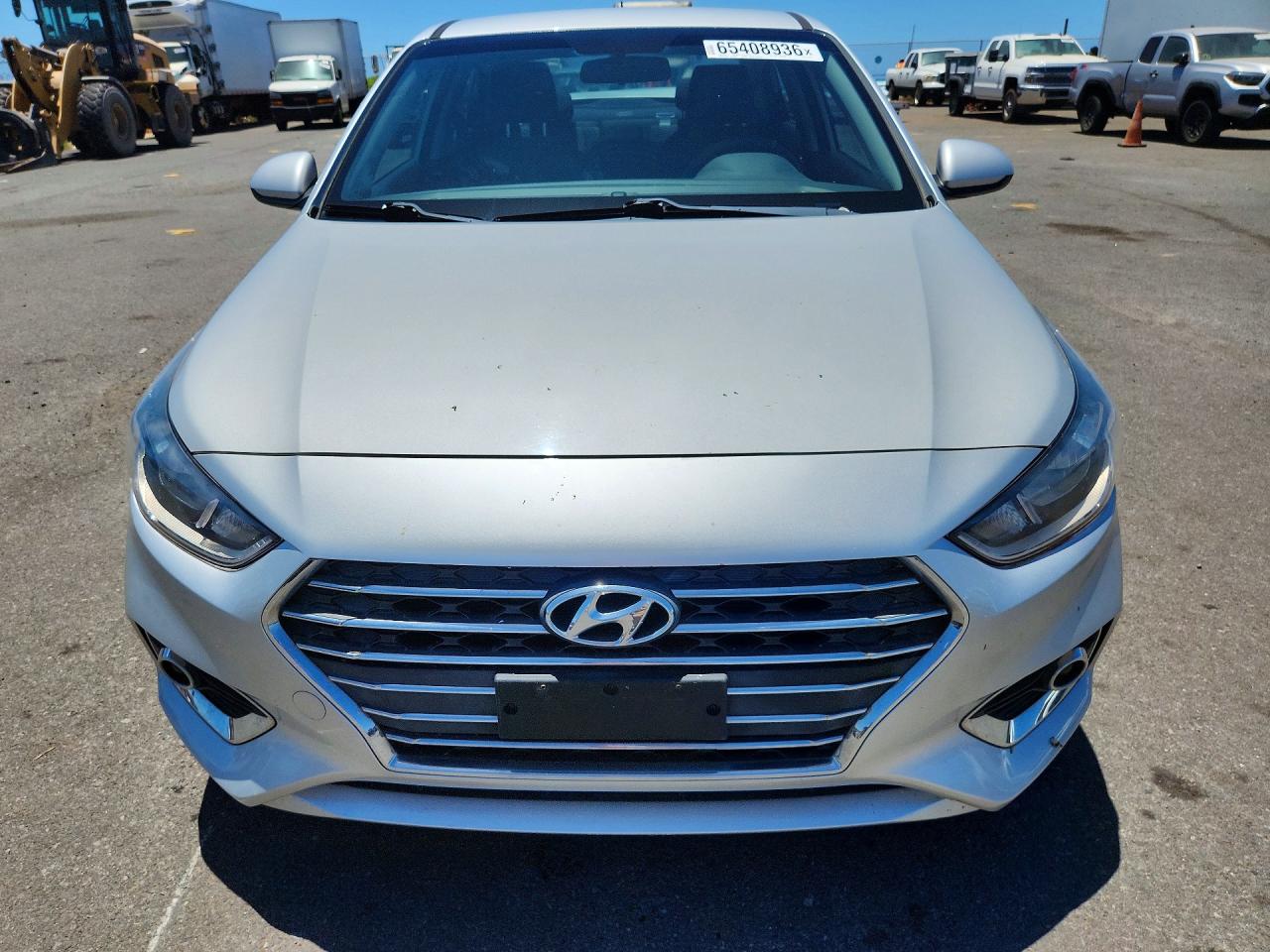 2019 Hyundai Accent Sel Серый vin: 3KPC24A34KE041751