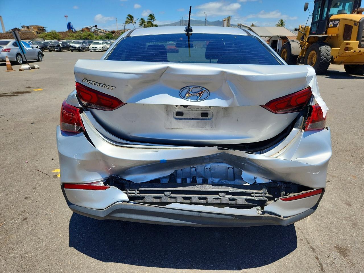 2019 Hyundai Accent Sel Серый vin: 3KPC24A34KE041751