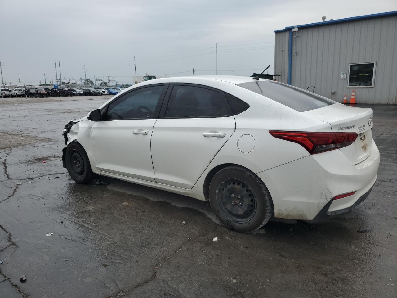 2018 Hyundai Accent Se Белый vin: 3KPC24A36JE011472