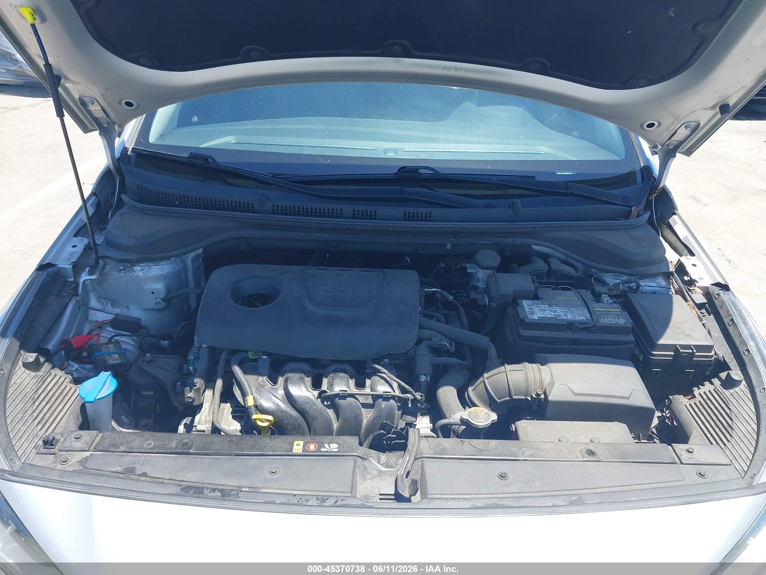 2018 Hyundai Accent Sel Серебряный vin: 3KPC24A36JE021791