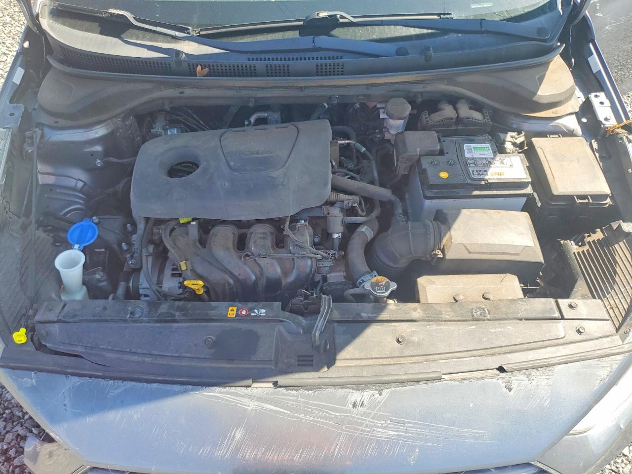 2018 Hyundai Accent Gray vin: 3KPC24A37JE020570