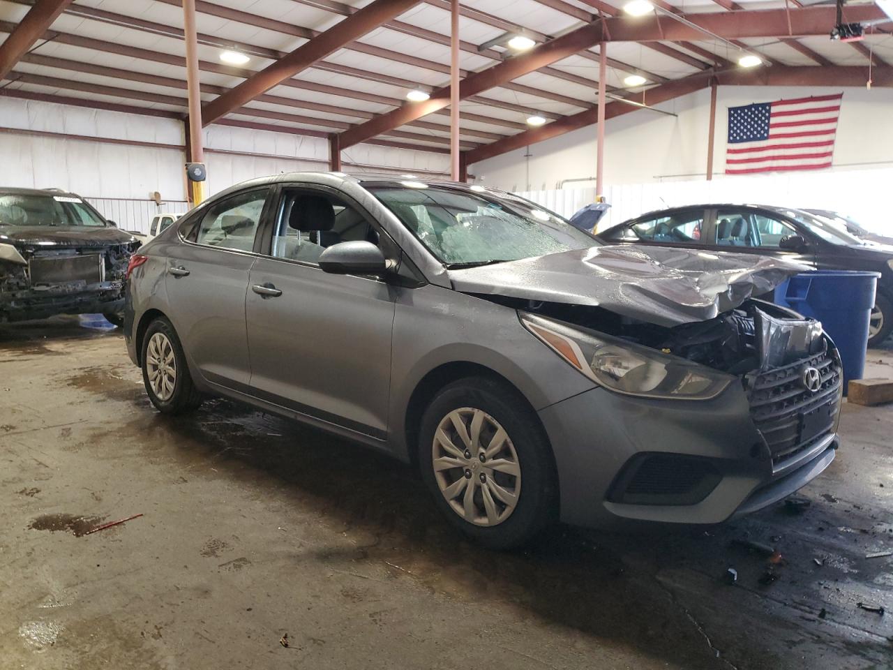 2018 Hyundai Accent Se Серый vin: 3KPC24A37JE033464