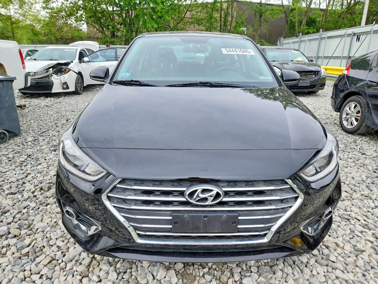 2019 Hyundai Accent Sel Black vin: 3KPC24A38KE046905