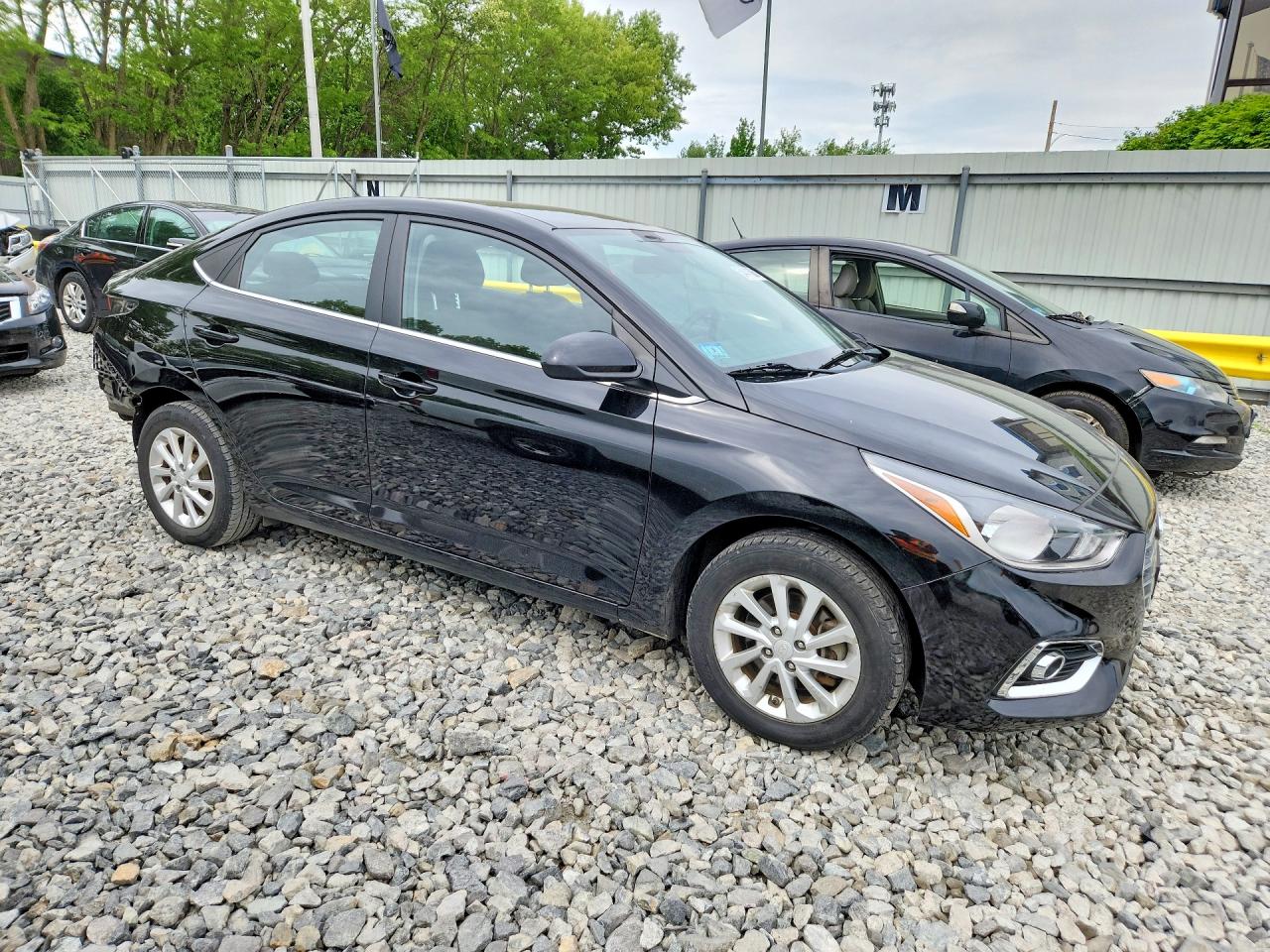 2019 Hyundai Accent Sel Black vin: 3KPC24A38KE046905