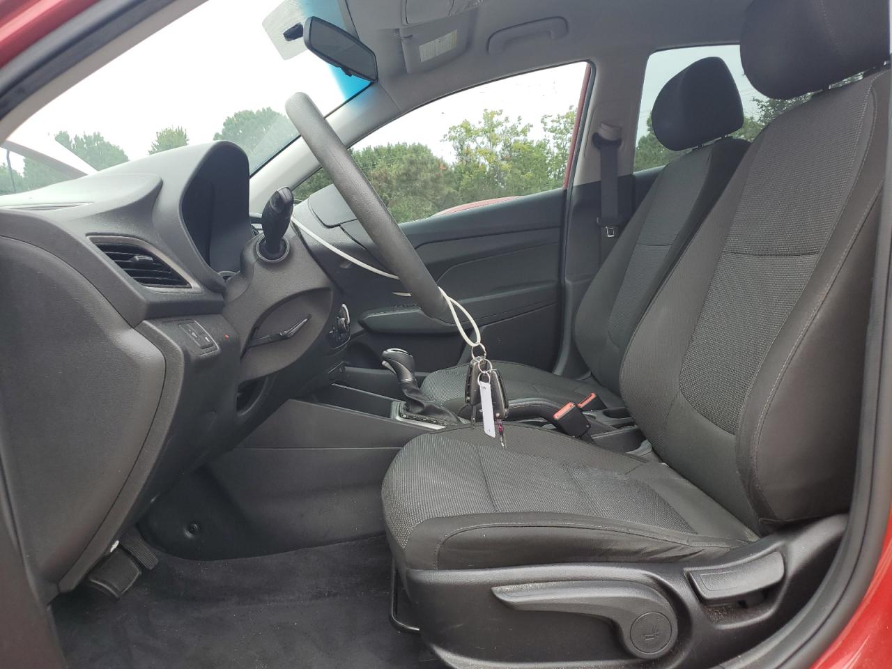 2018 Hyundai Accent Se Красный vin: 3KPC24A39JE015399