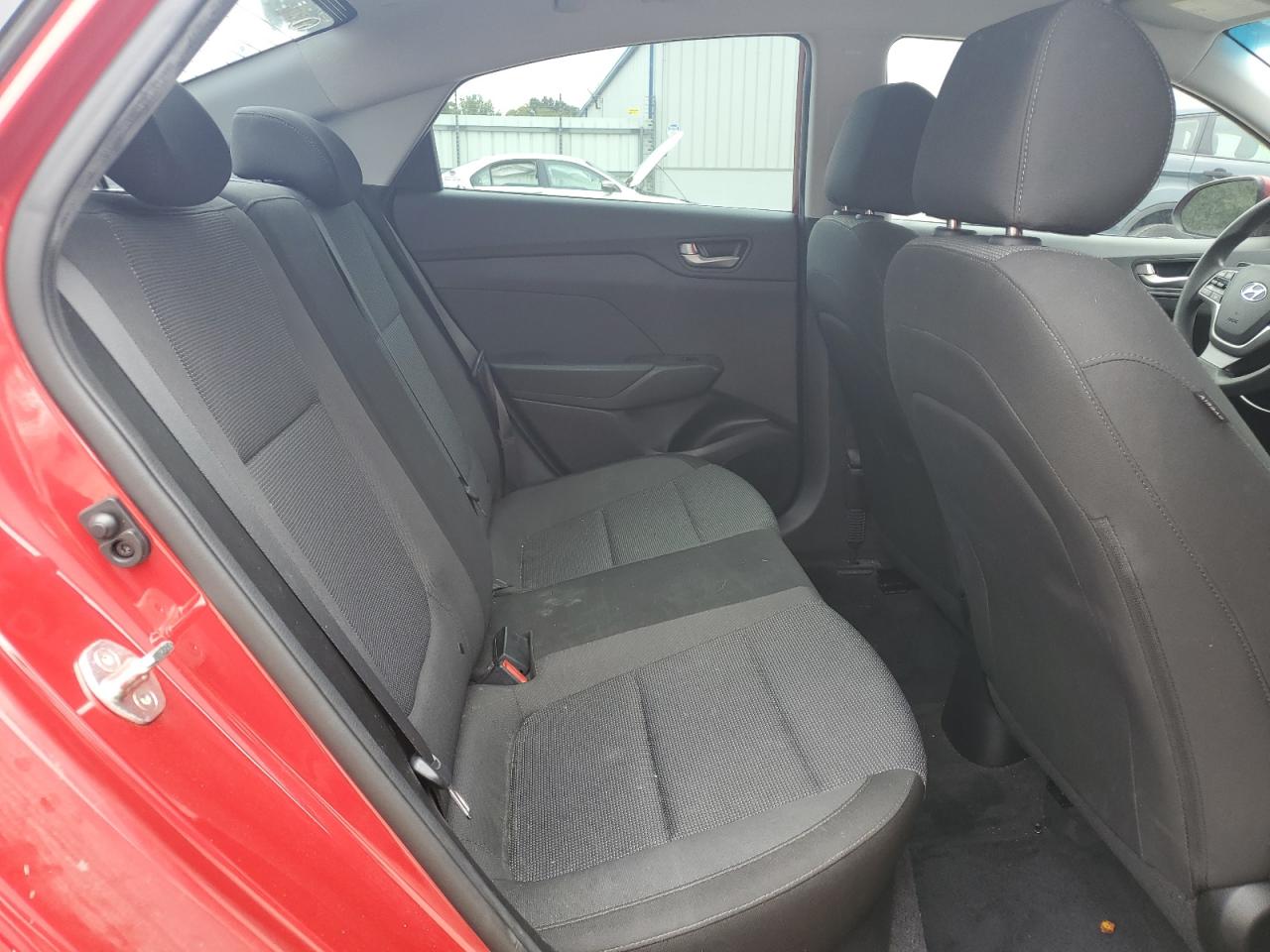 2018 Hyundai Accent Se Красный vin: 3KPC24A39JE015399