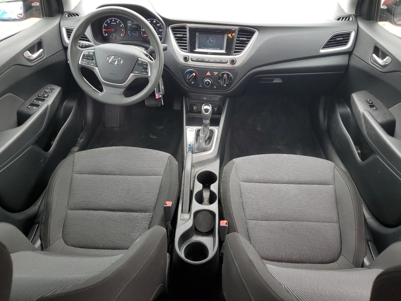 2018 Hyundai Accent Se Красный vin: 3KPC24A39JE015399