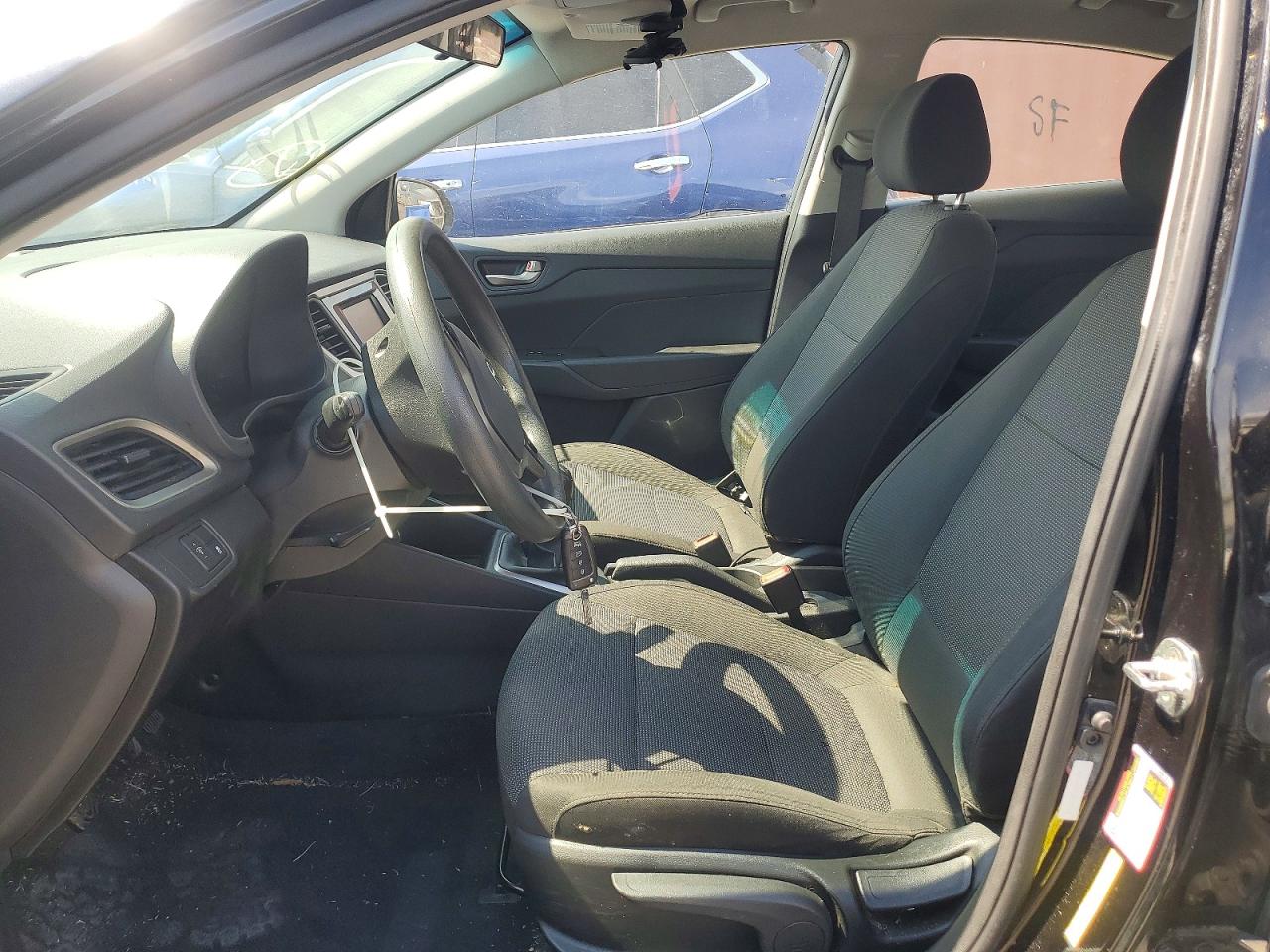 2018 Hyundai Accent Se Black vin: 3KPC24A39JE034664