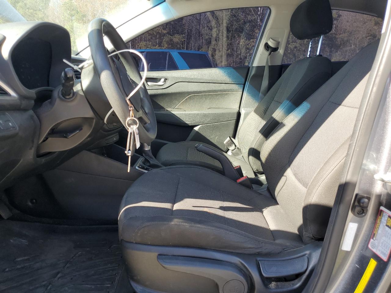 2018 Hyundai Accent Se Серый vin: 3KPC24A3XJE026489