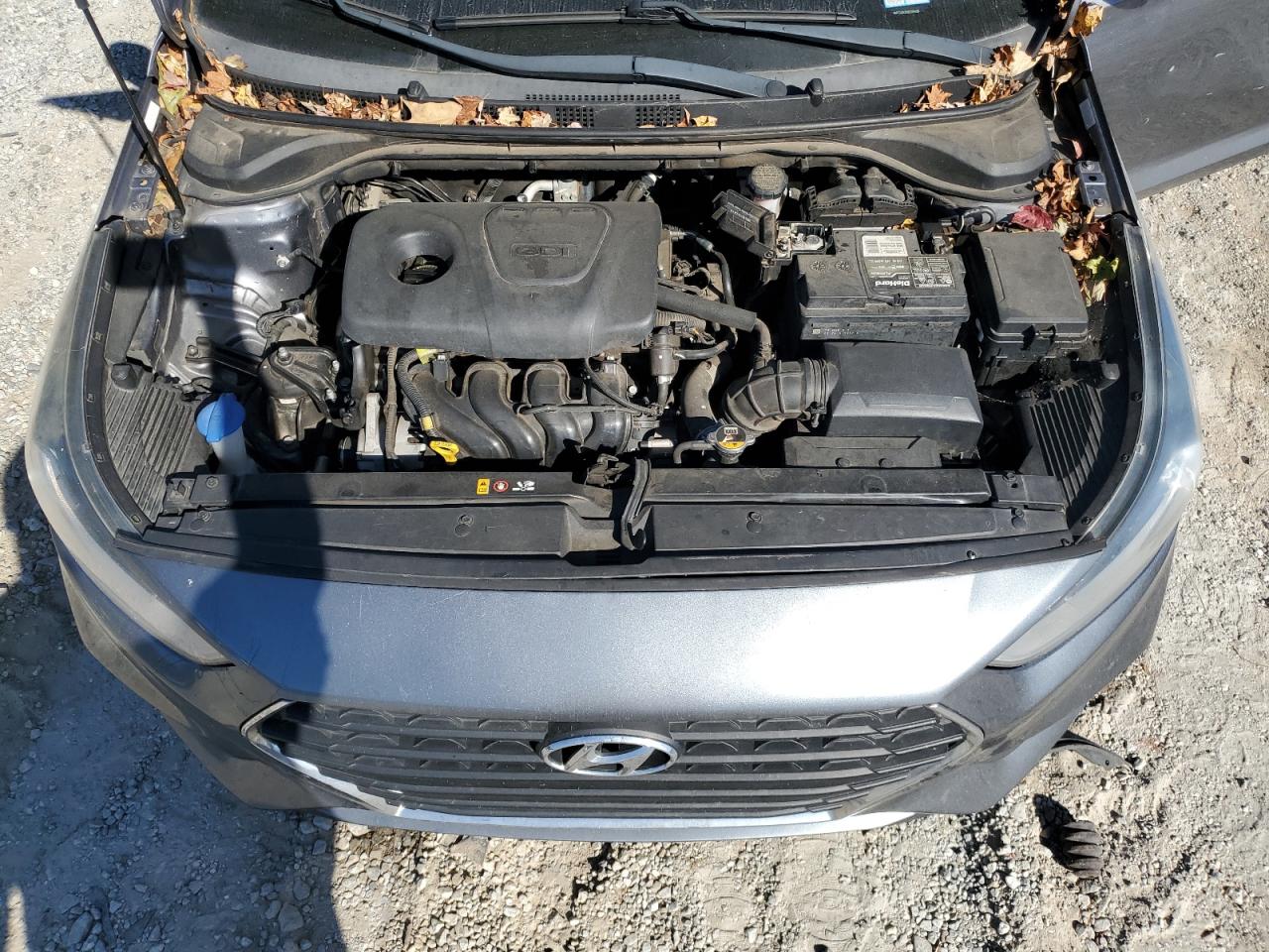 2018 Hyundai Accent Se Серый vin: 3KPC24A3XJE026489