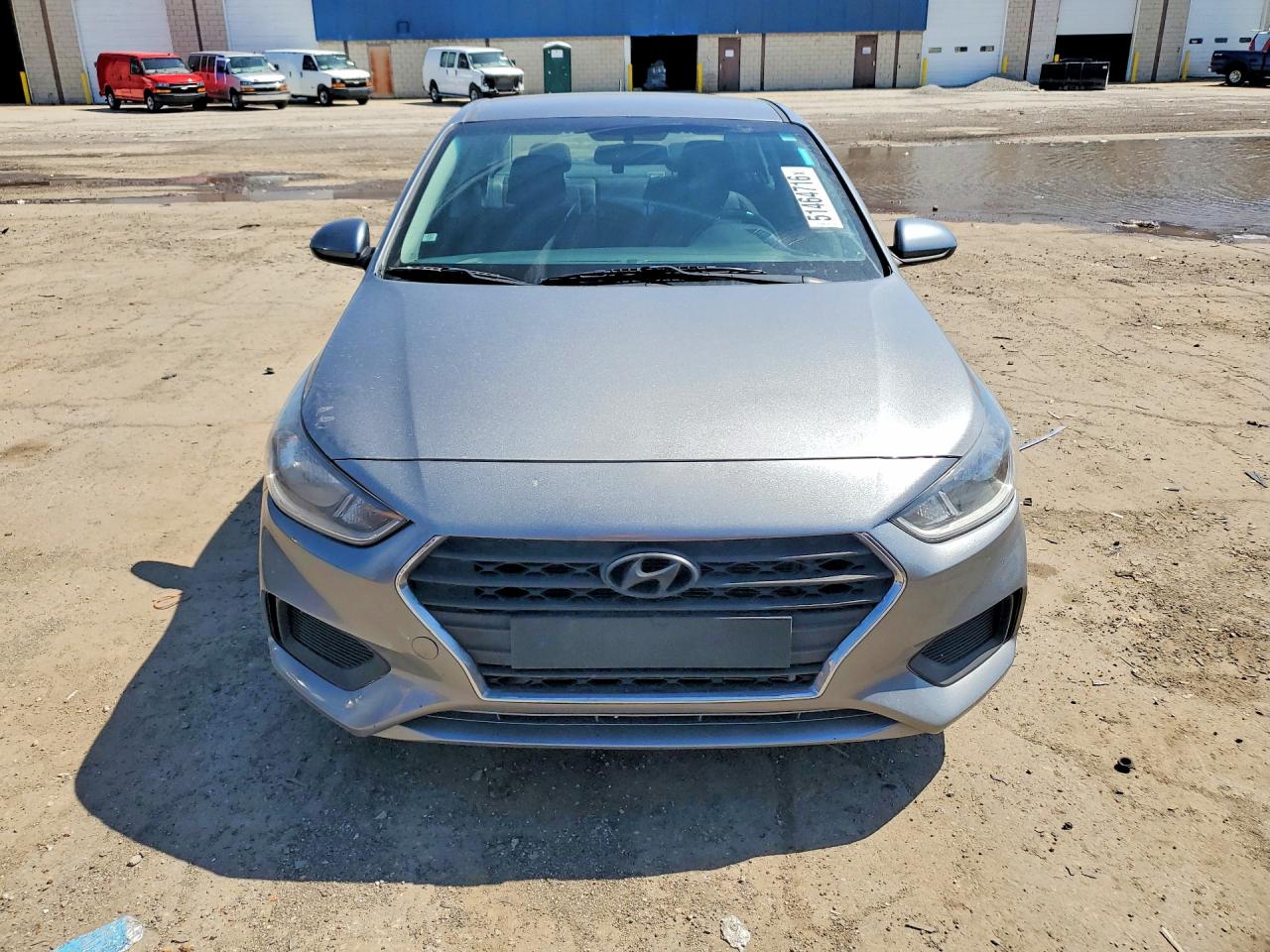 2019 Hyundai Accent Se Silver vin: 3KPC24A3XKE069604