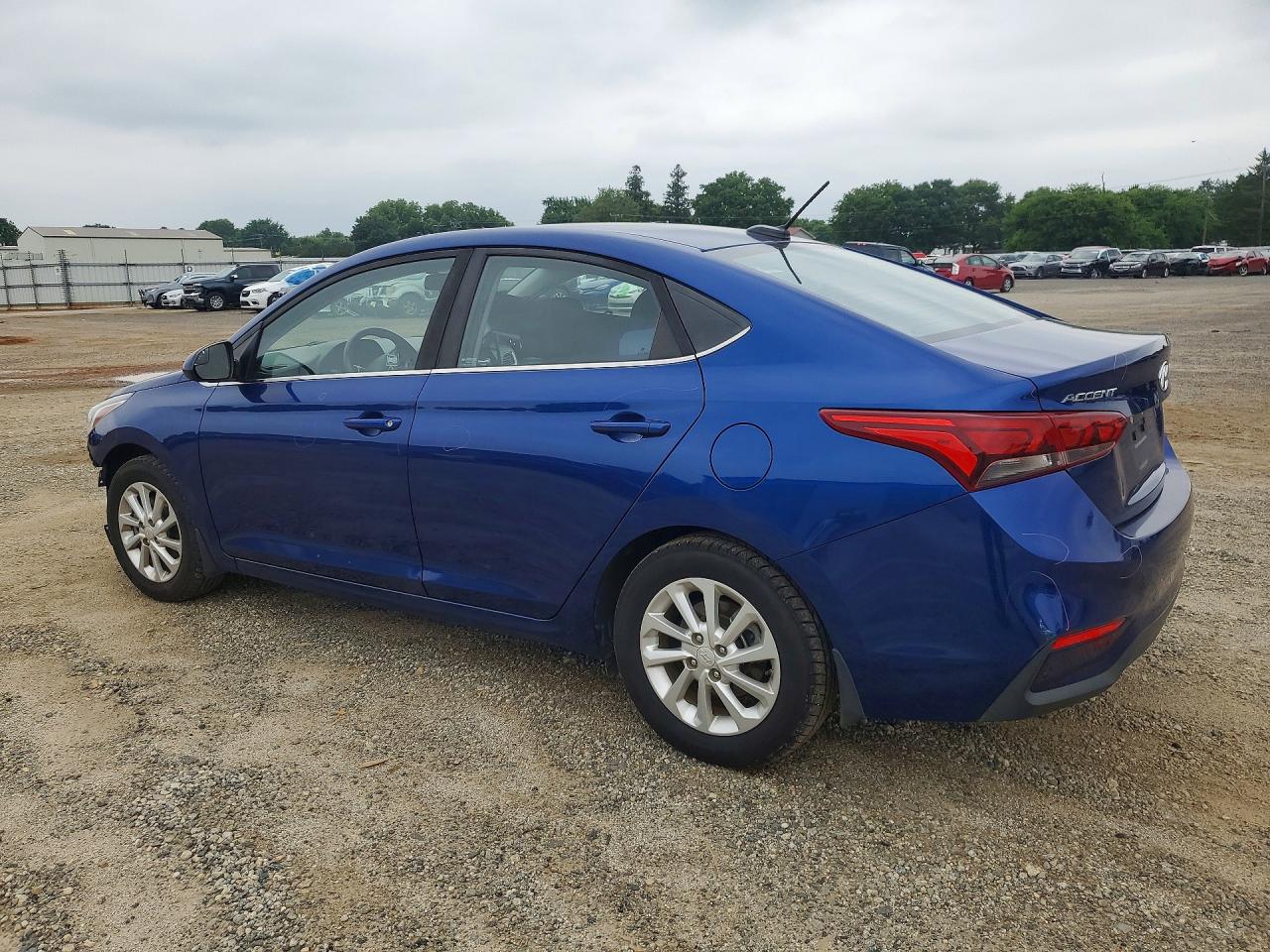 2019 Hyundai Accent Sel Blue vin: 3KPC24A3XKE073832