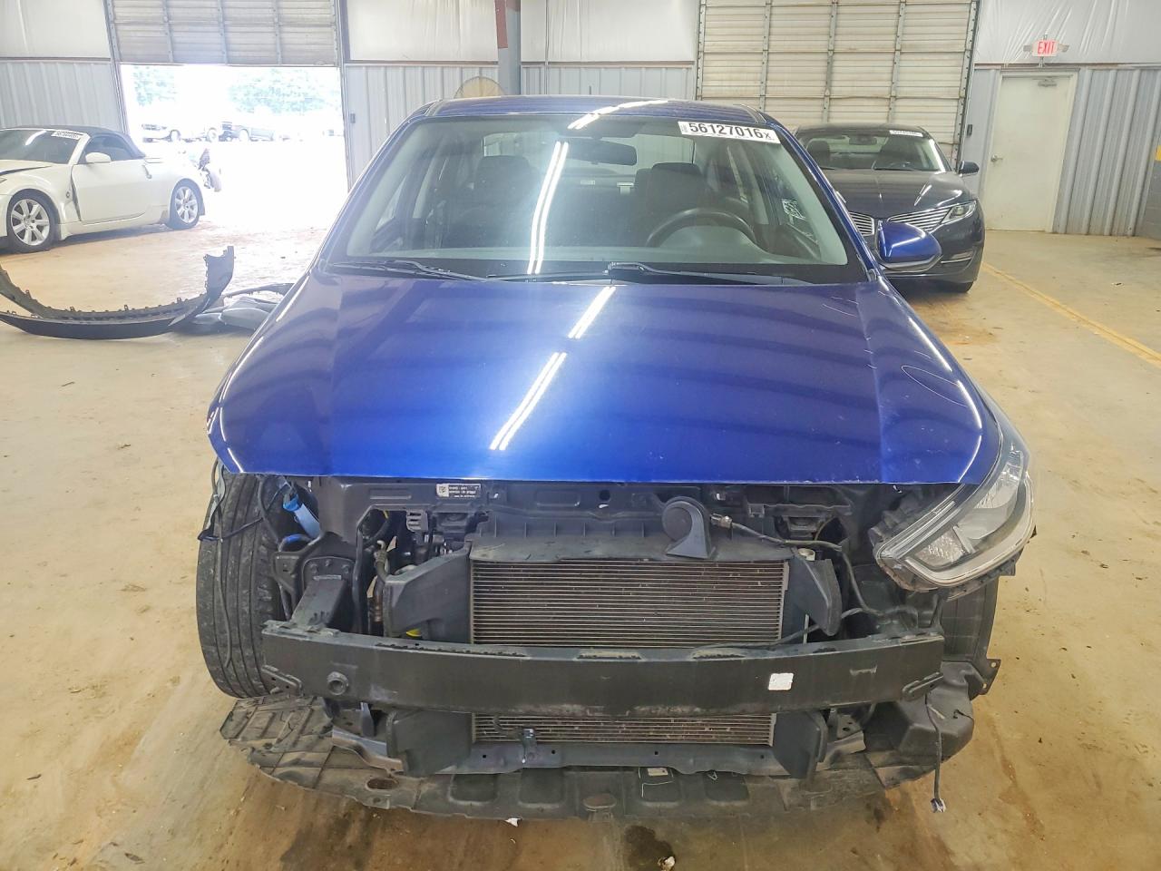 2019 Hyundai Accent Sel Blue vin: 3KPC24A3XKE073832