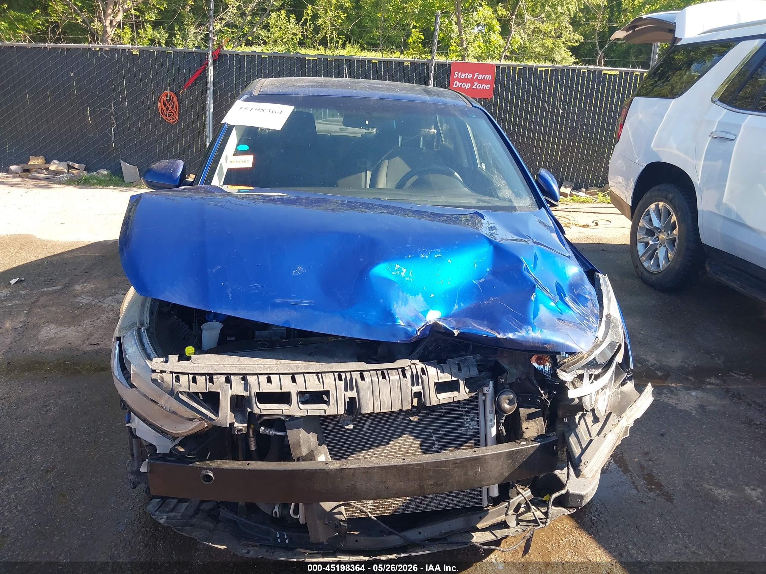 2021 Hyundai Accent Se Blue vin: 3KPC24A60ME149880