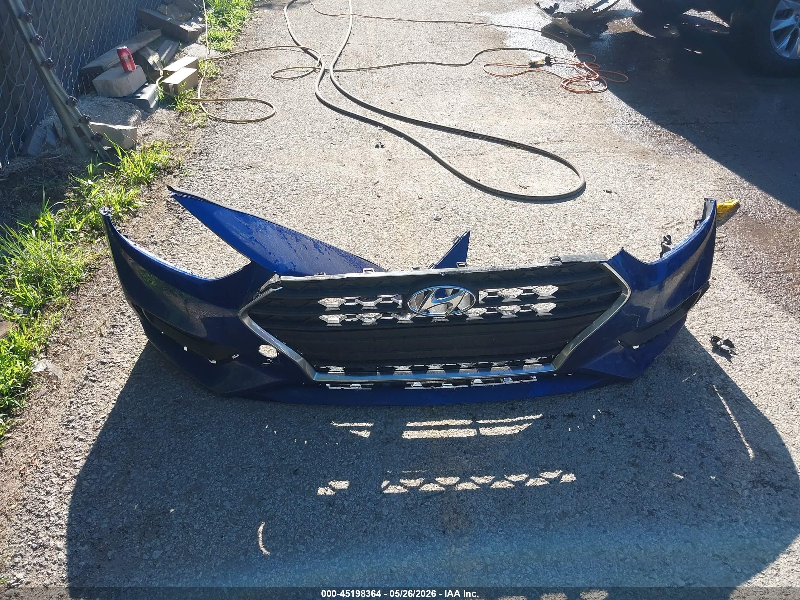 2021 Hyundai Accent Se Blue vin: 3KPC24A60ME149880