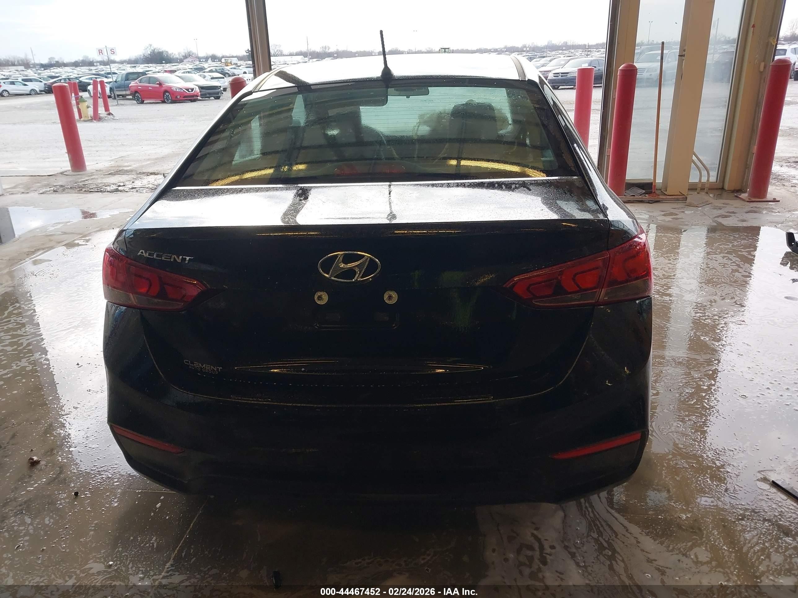 2022 Hyundai Accent Se Black vin: 3KPC24A60NE168978