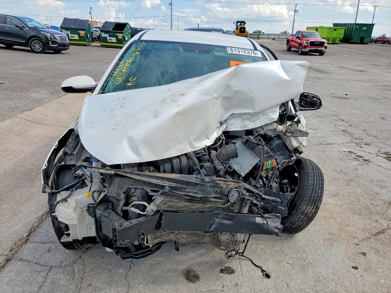 2021 Hyundai Accent Se White vin: 3KPC24A61ME129704