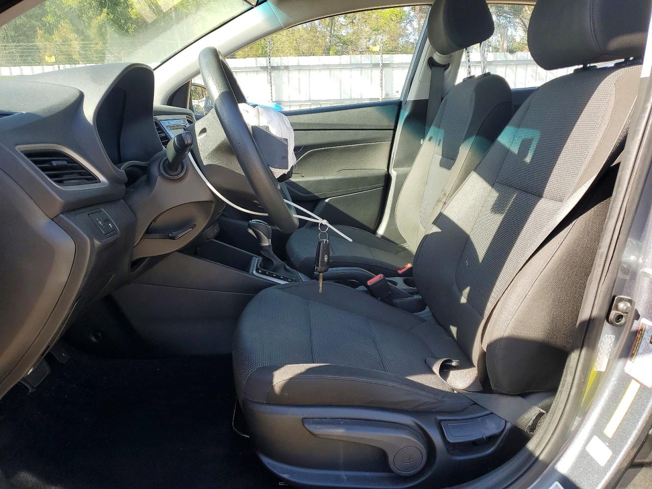 2020 Hyundai Accent Se Gray vin: 3KPC24A62LE103370