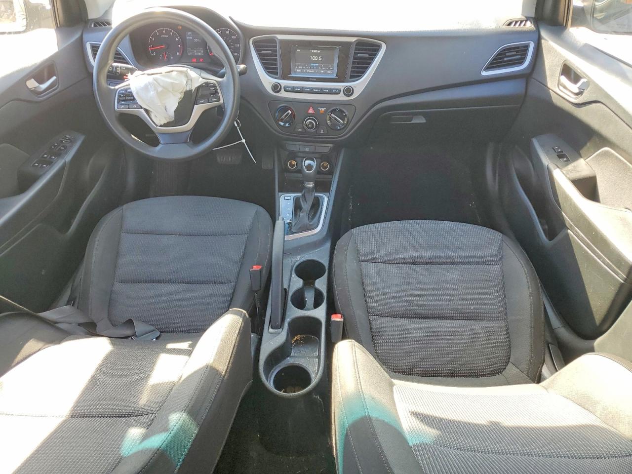 2020 Hyundai Accent Se Gray vin: 3KPC24A62LE103370